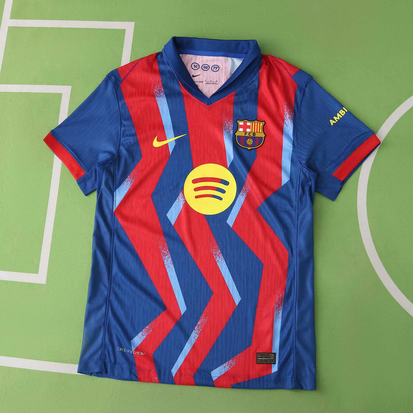 FC Barcelone Quatrième Maillot El Classico Edition 2025/2026 Player Version