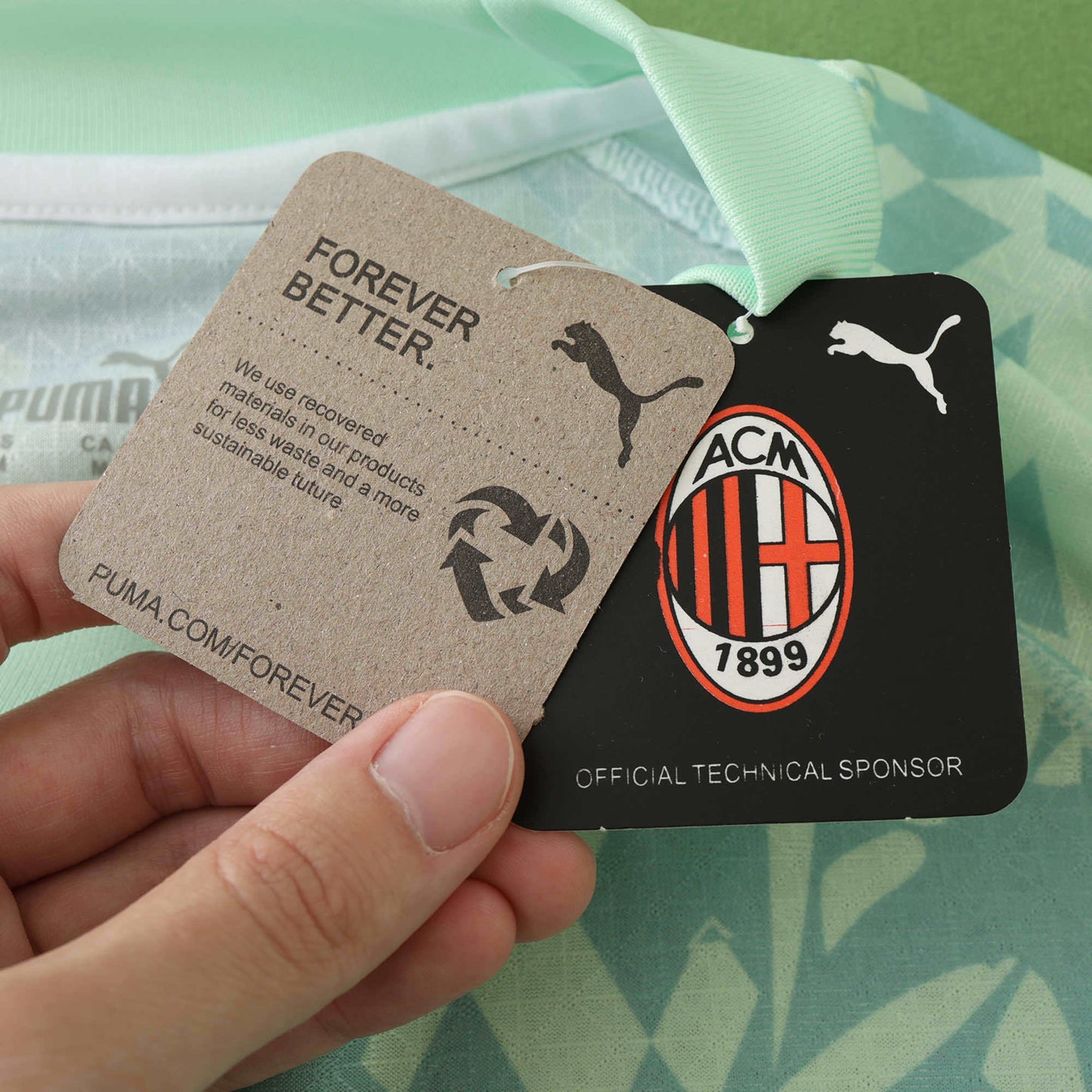 AC Milan Maillot Vert Emerald Edition Player Version