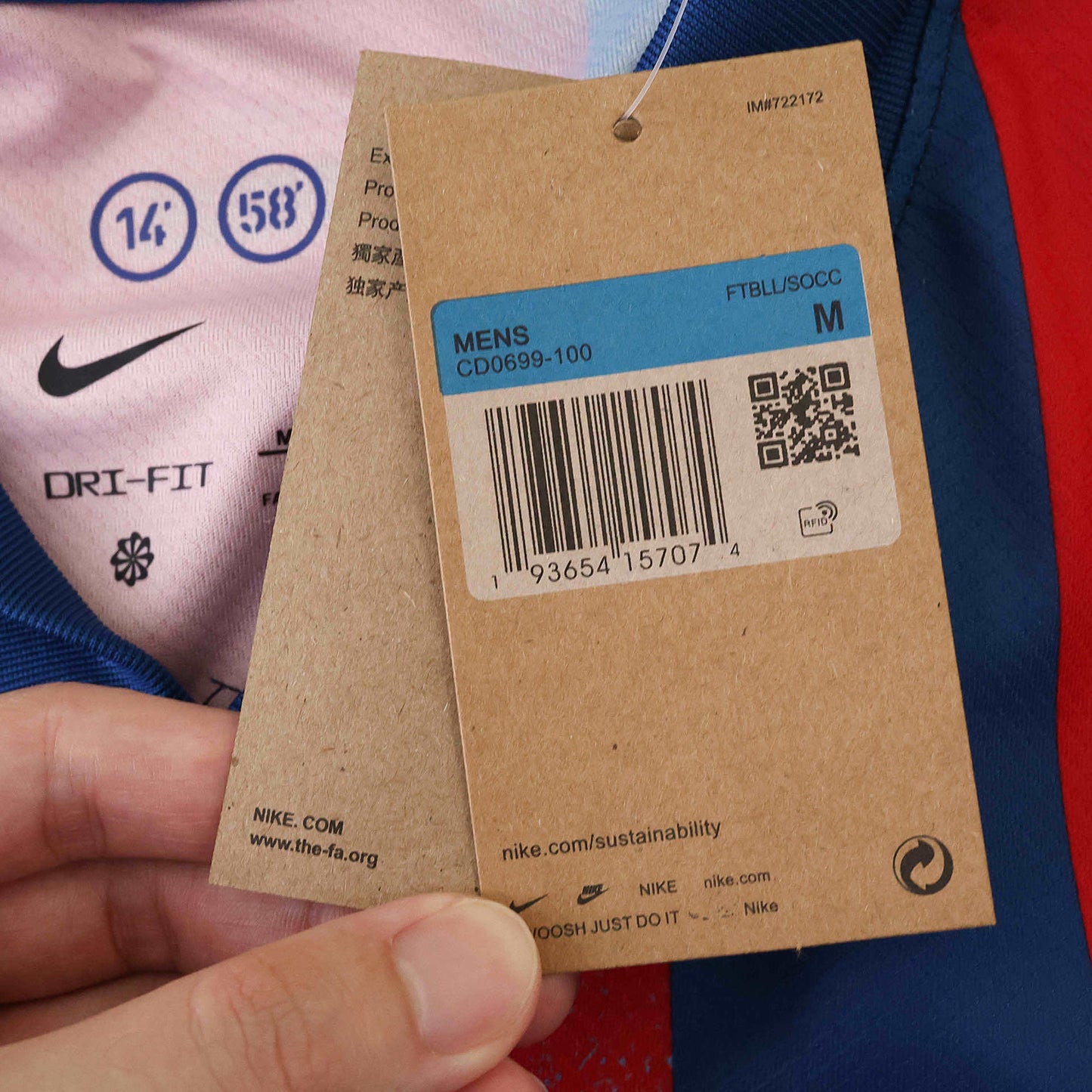 FC Barcelone Quatrième Maillot El Classico Edition 2025/2026 Fan Version