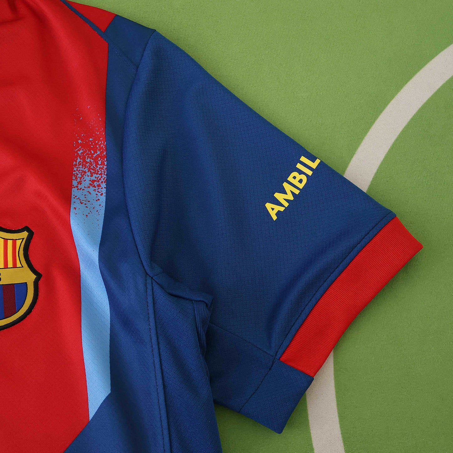 FC Barcelone Quatrième Maillot El Classico Edition 2025/2026 Fan Version