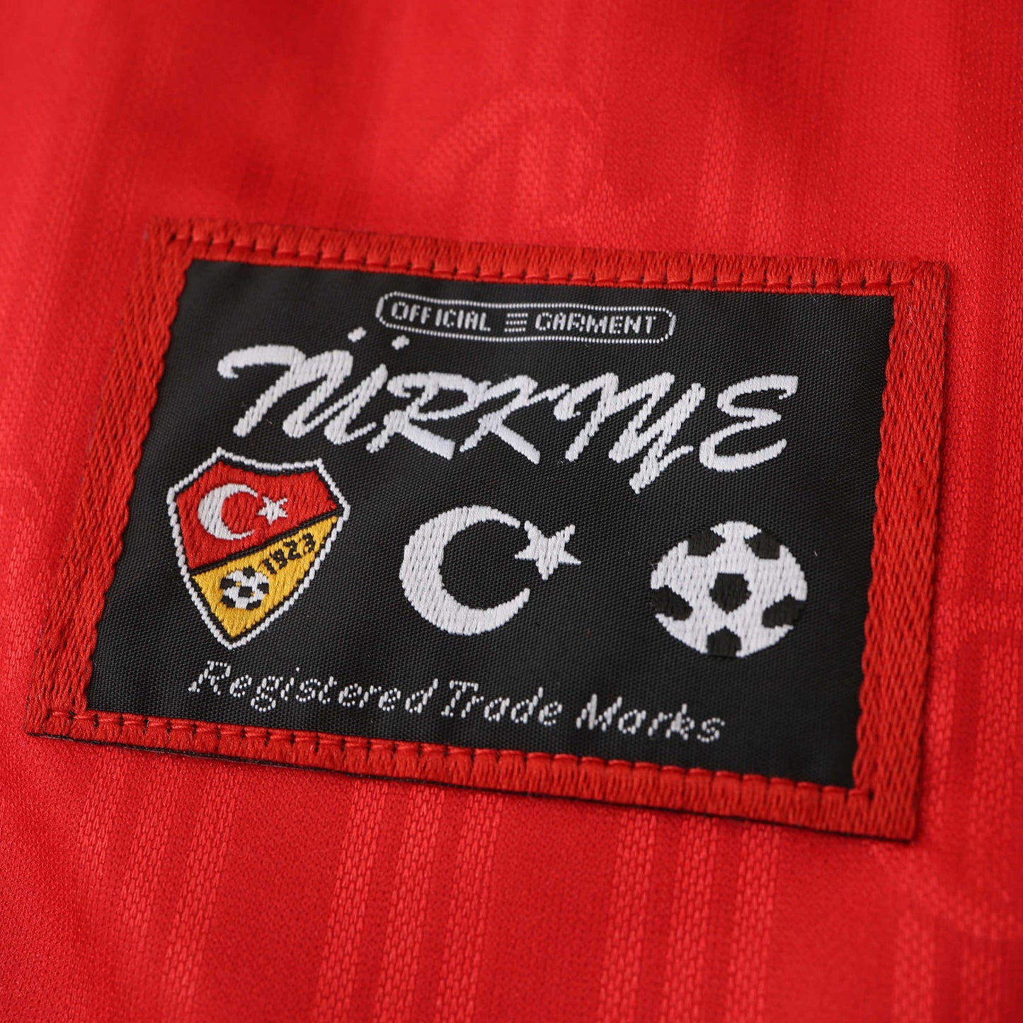 Turquie Maillot Domicile 1996 Retro Fan Version
