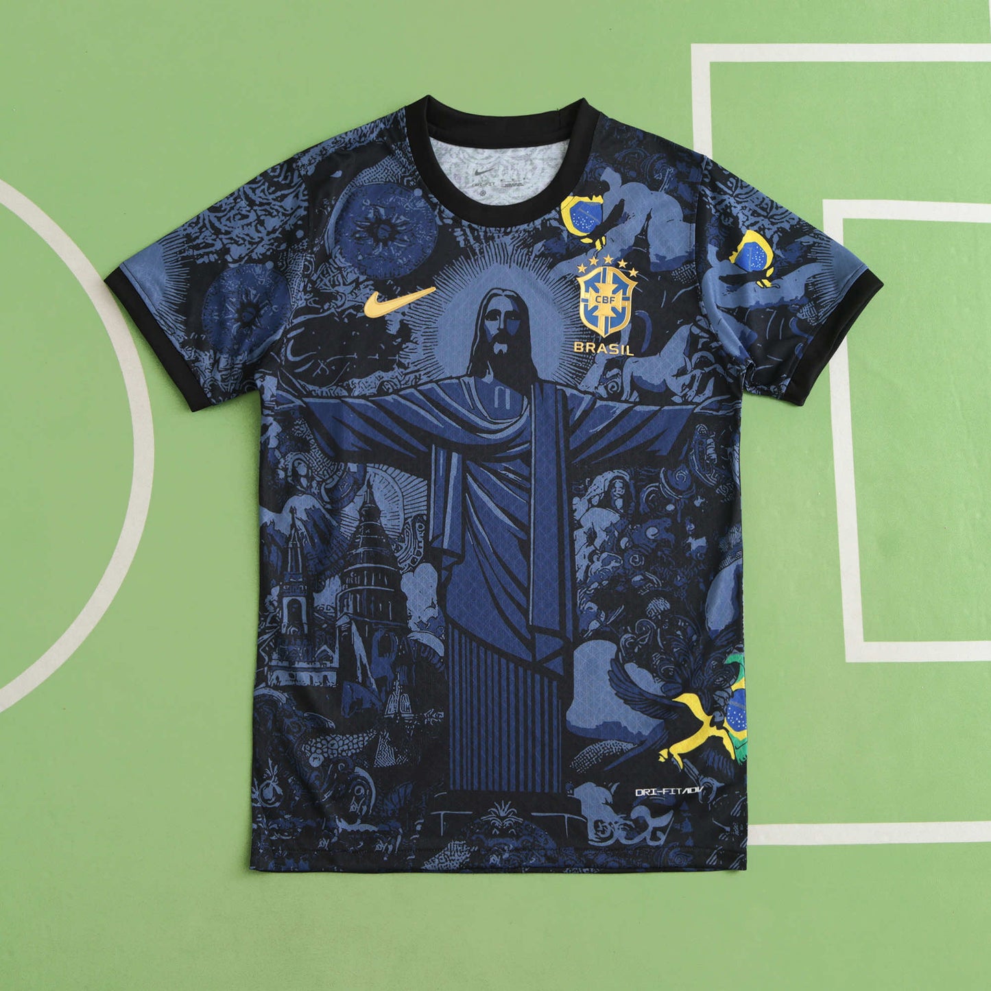 Brésil Maillot Fé Imortal Edition Version Player