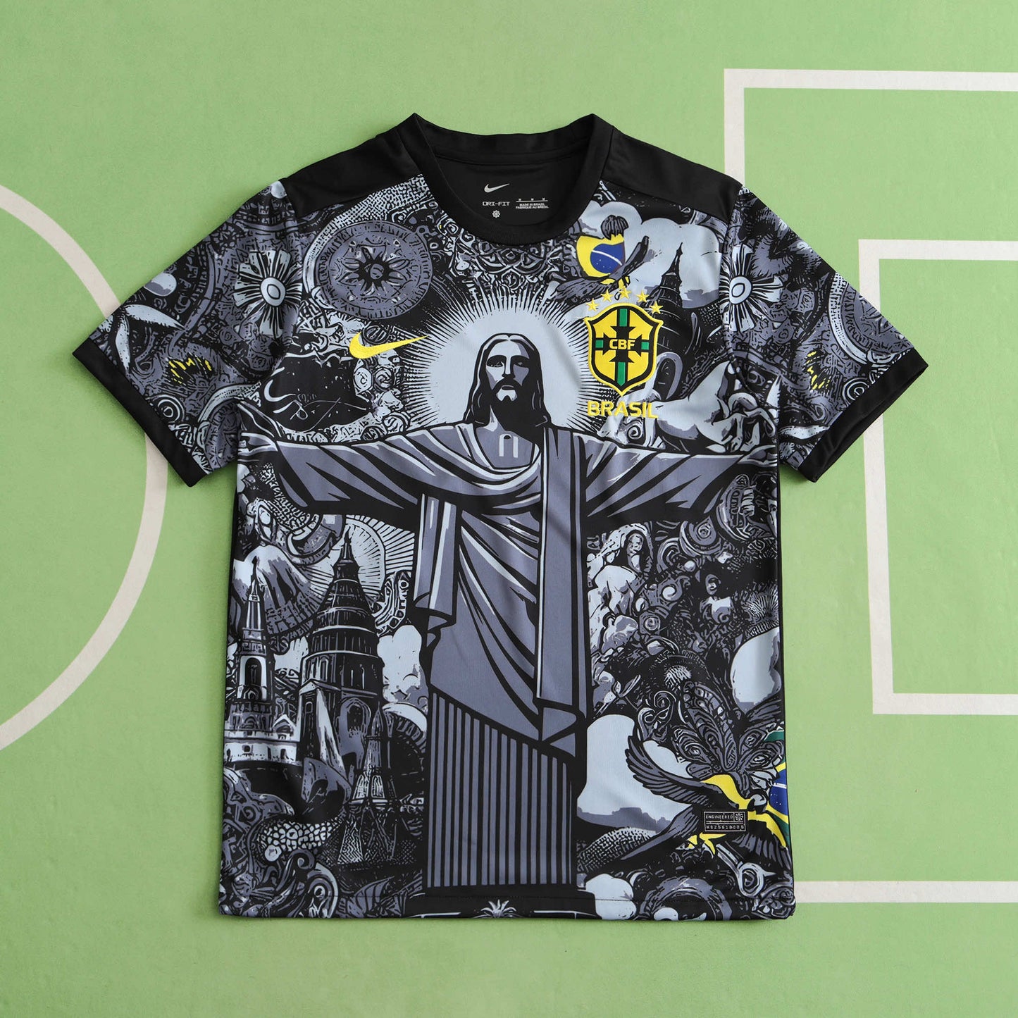 Brésil Maillot Fé Imortal Edition Fan Version