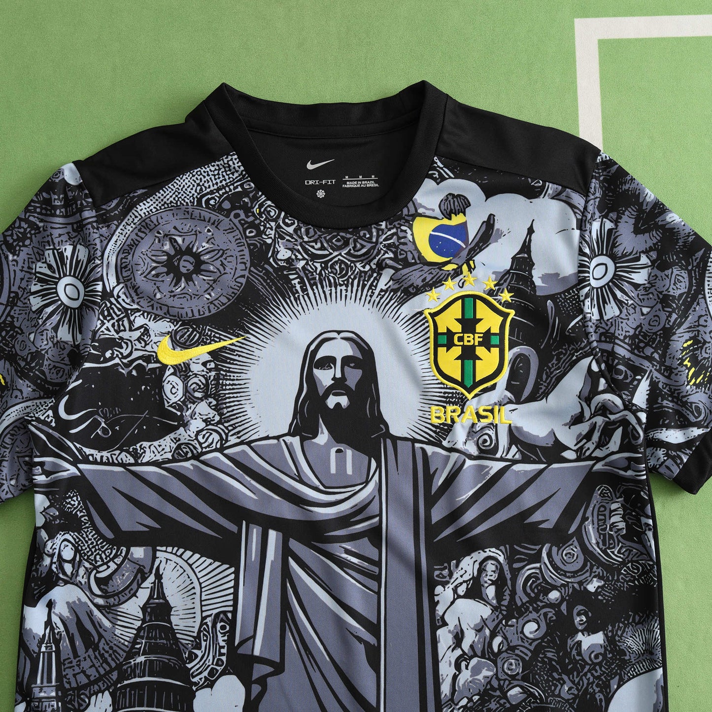 Brésil Maillot Fé Imortal Edition Fan Version