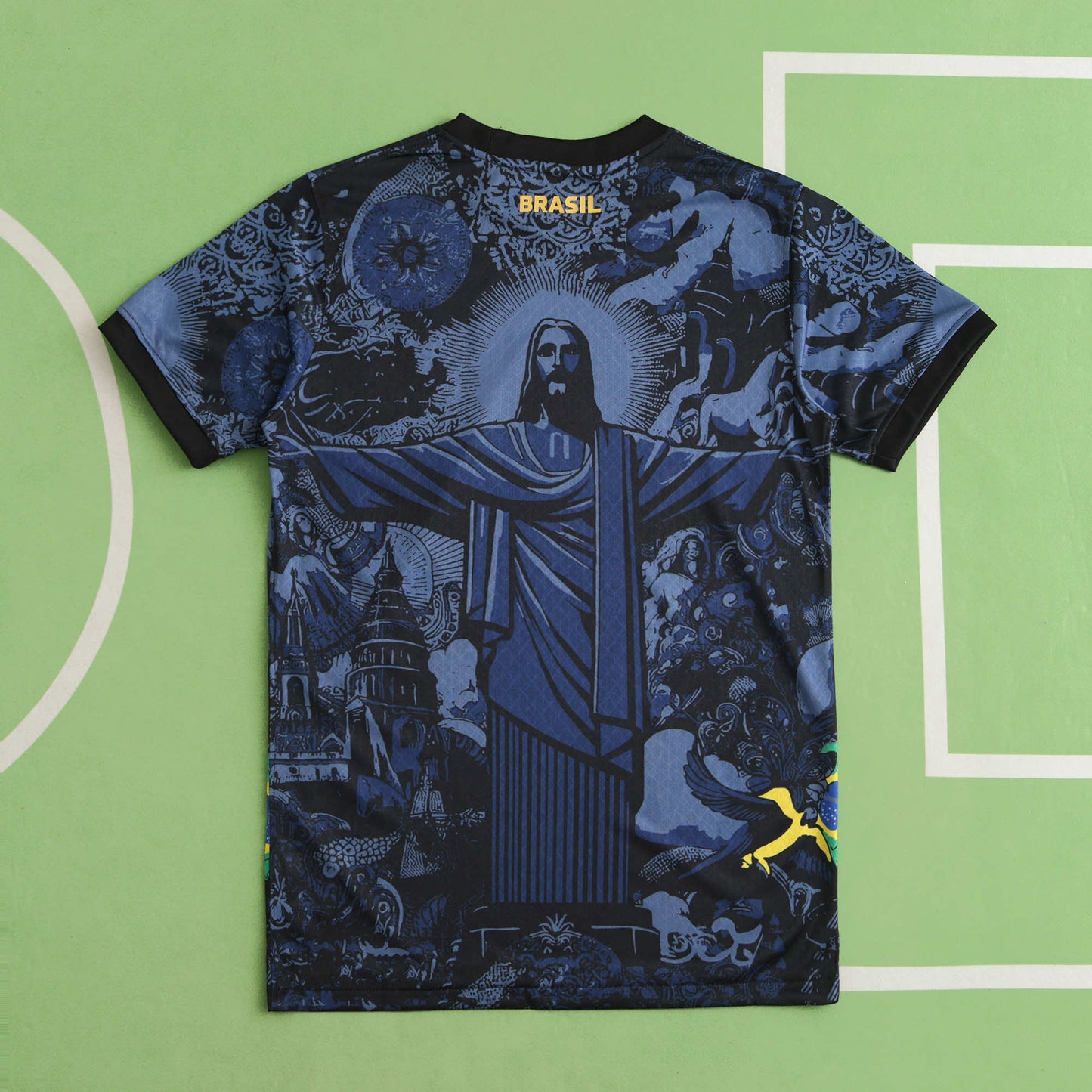 Brésil Maillot Fé Imortal Edition Version Player
