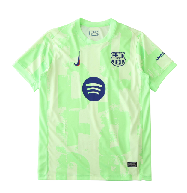 FC Barcelone Maillot Extérieur 2024/25 Mini-Kit Enfant