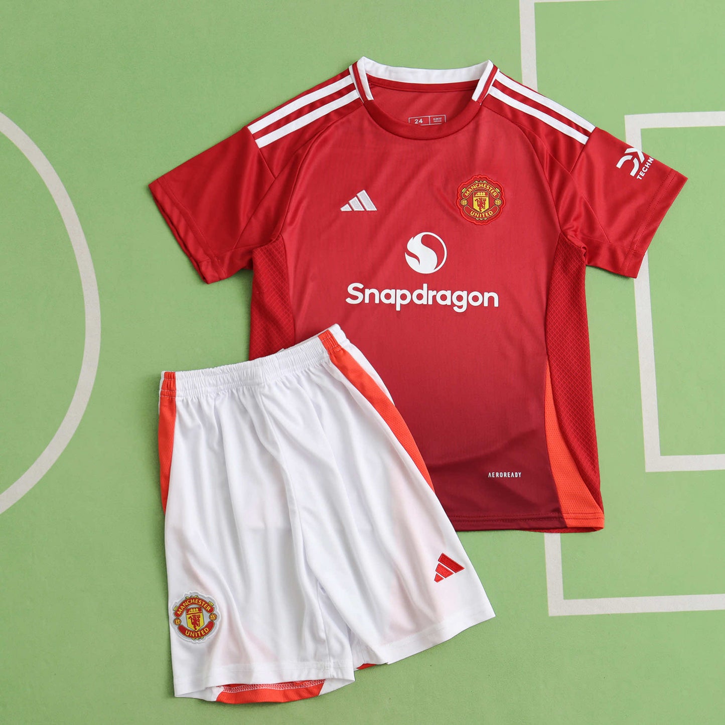 Manchester United Ensemble D'Enfant Domicile 2024/2025