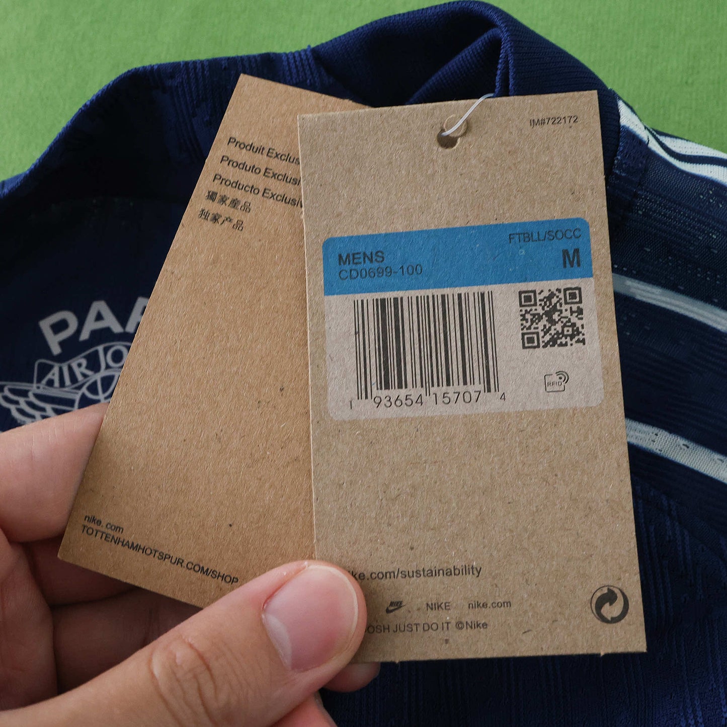 PSG Quatrième Maillot 2024/2025 Player Version