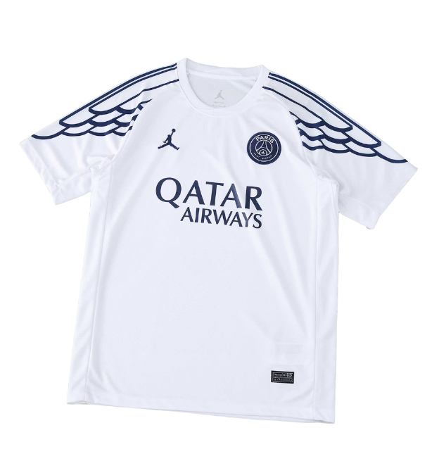 PSG Quatrième Maillot Blanc 2024/2025 Fan Version