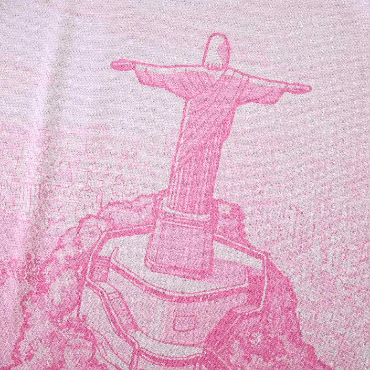 Brésil Maillot Cristo Rosa Edition Fan Version