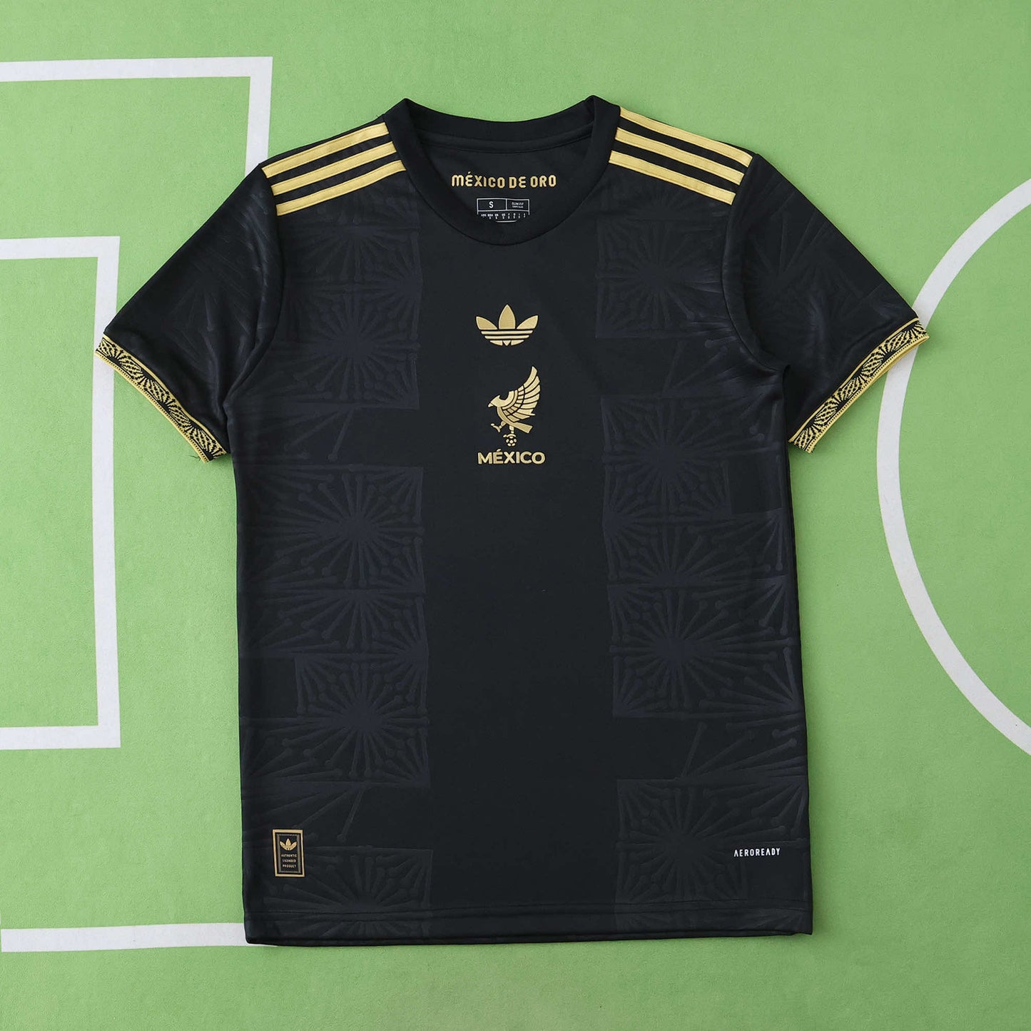 Mexique Maillot Black Gold Edition 2025/2026 Fan Version