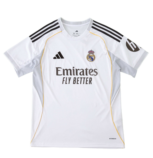 Real Madrid Home Shirt 2025/2026 Fan Version