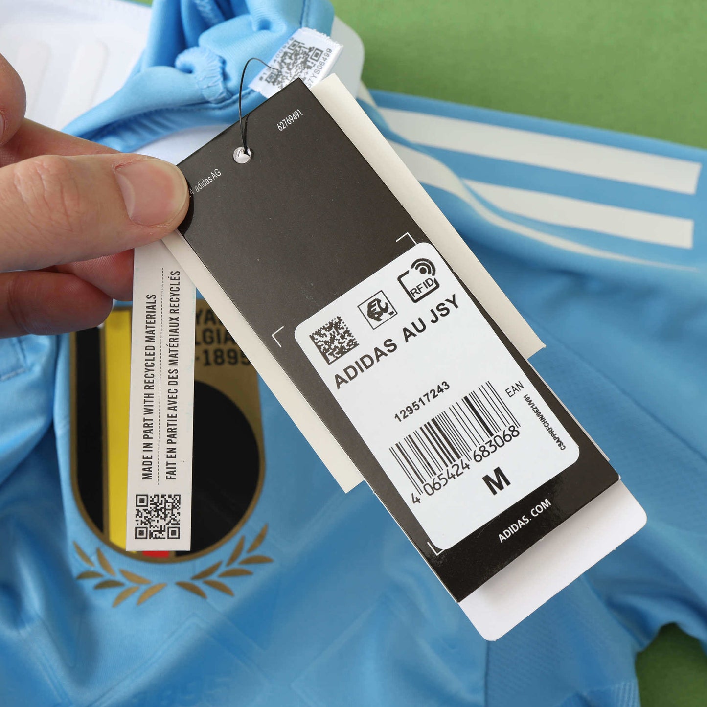 Belgique Maillot Extérieur 2024 UEFA Player Version