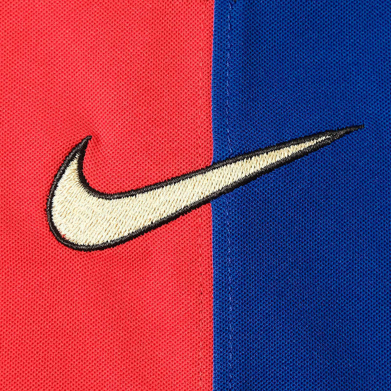 FC Barcelone Maillot Domicile 1899-1999 Retro Longue Manche