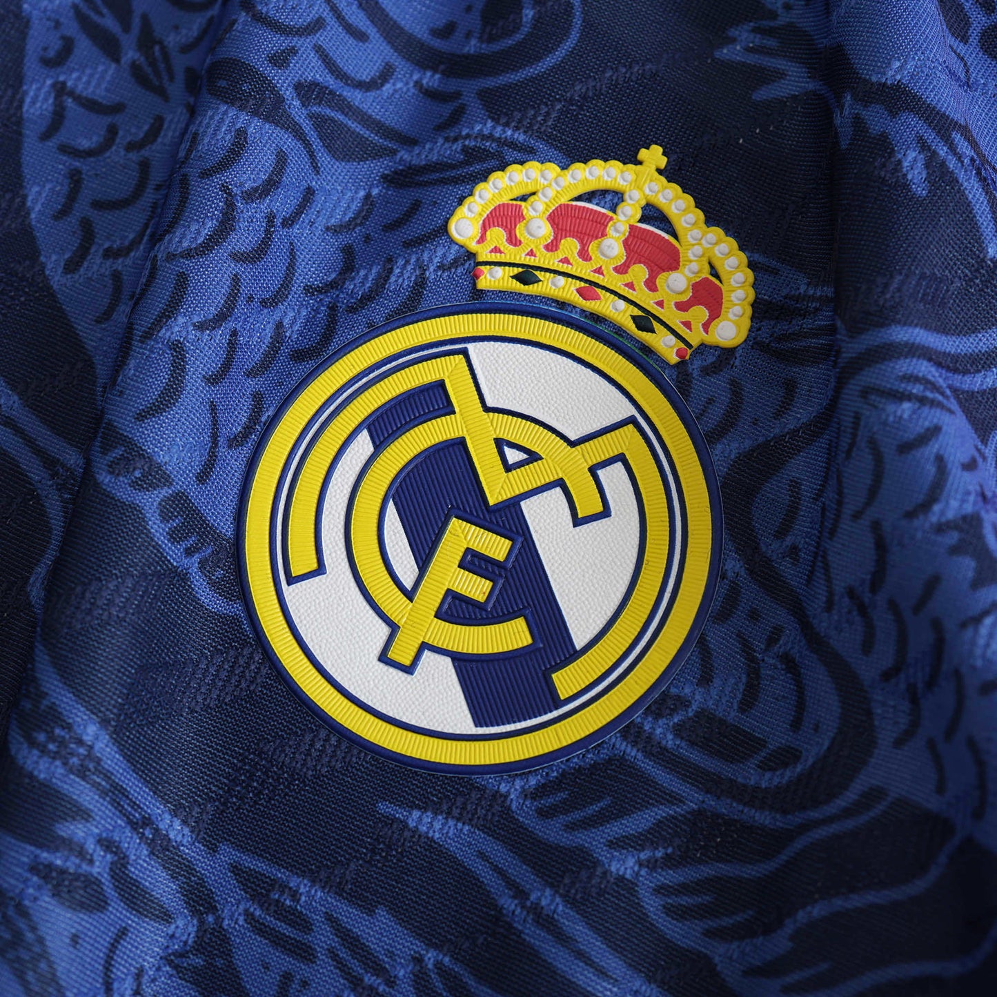 Real Madrid Maillot El Dragón Blanco Azu Edition Player Version