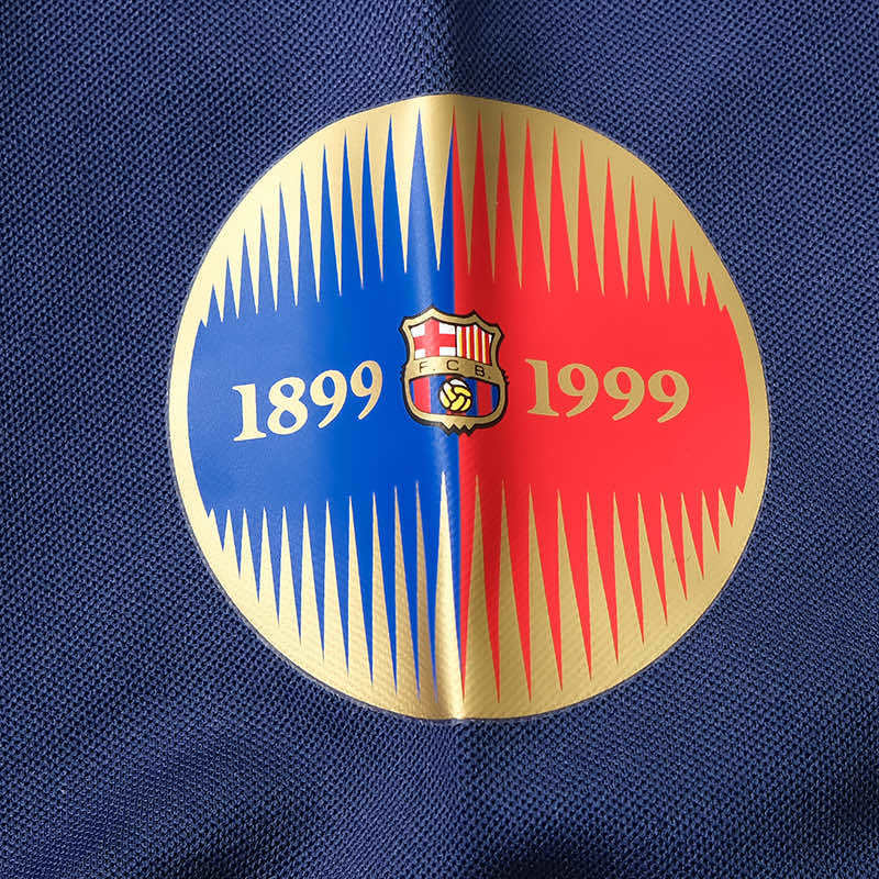 FC Barcelone Maillot Domicile 1899-1999 Retro