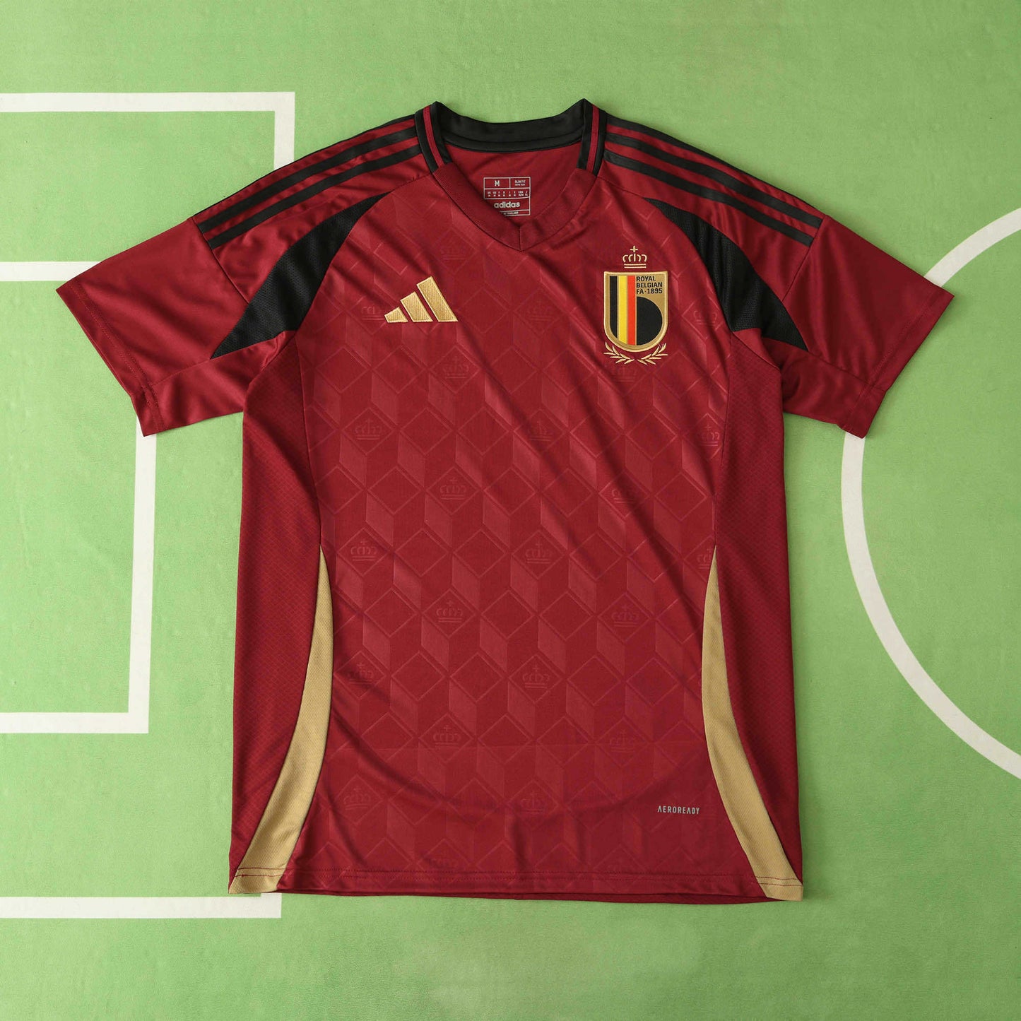 Belgique Maillot Domicile 2024 UEFA Fan Version