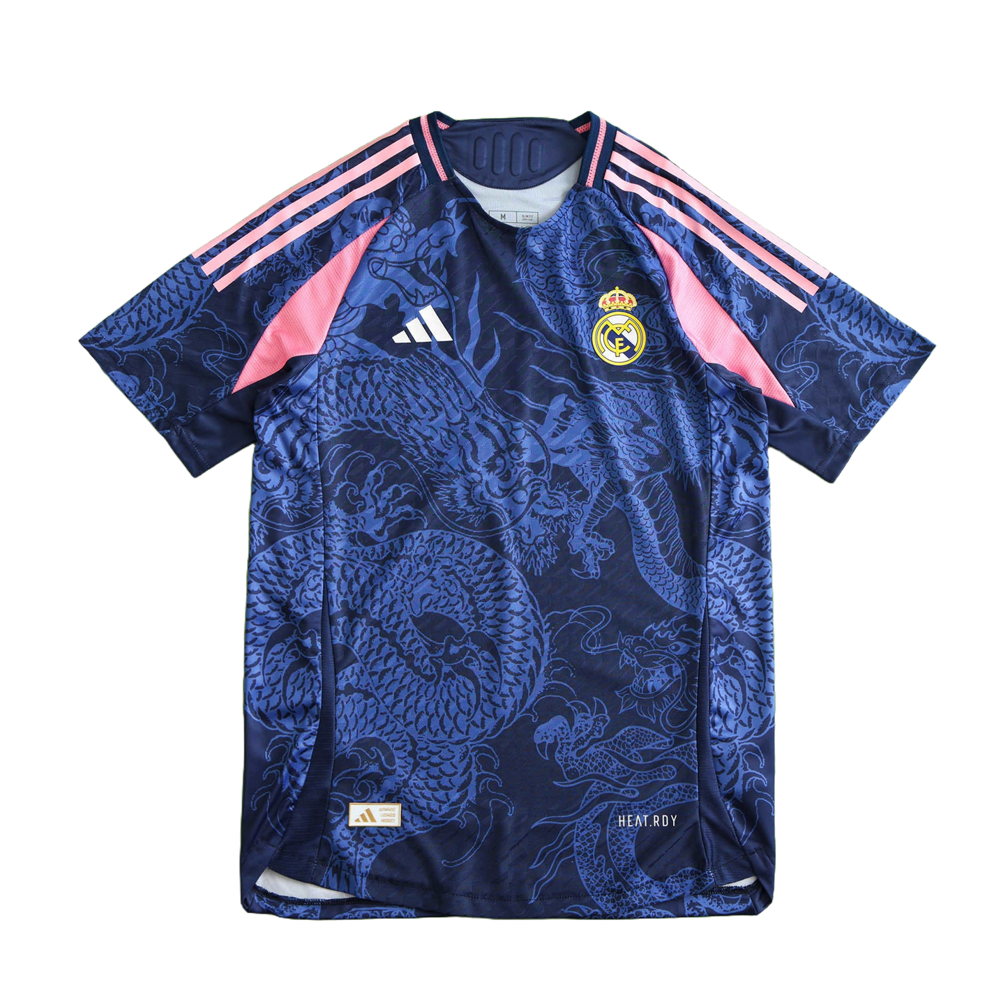 Real Madrid Maillot El Dragón Blanco Azu Edition Player Version