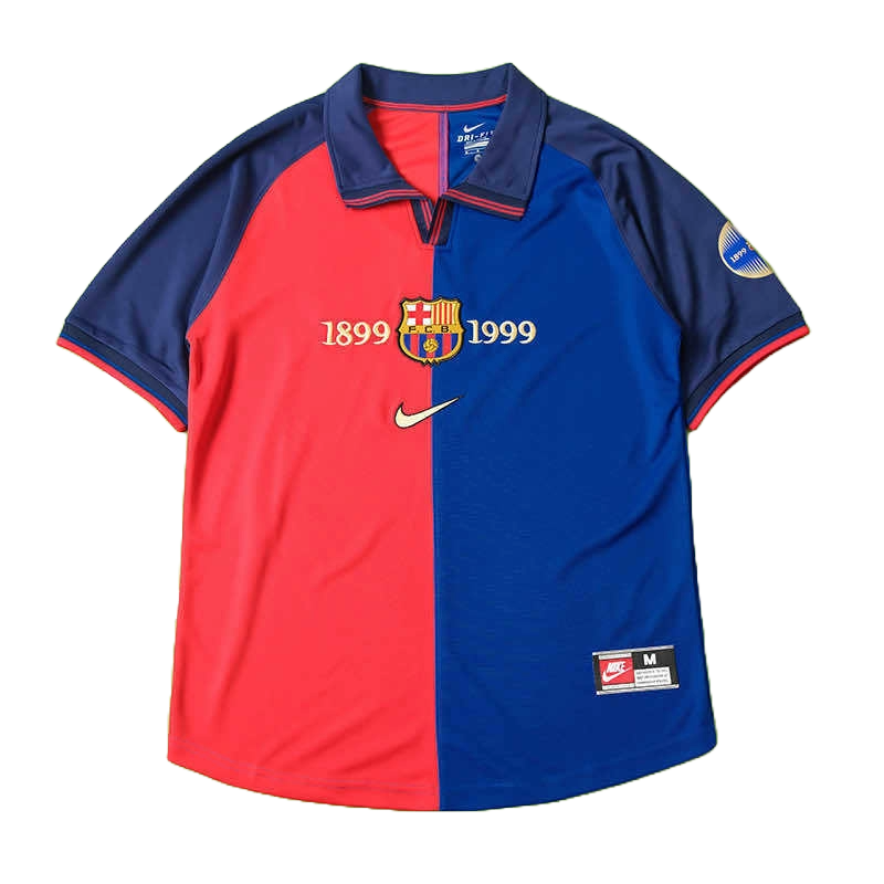 FC Barcelone Maillot Domicile 1899-1999 Retro