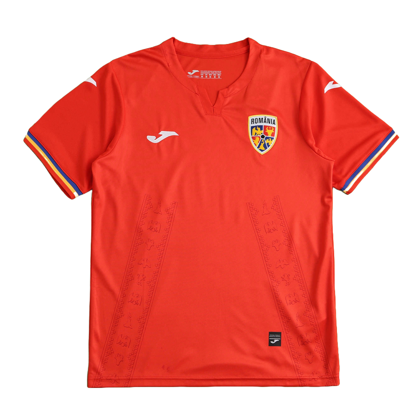 Roumanie Maillot Extérieur 2024 UEFA Fan Version