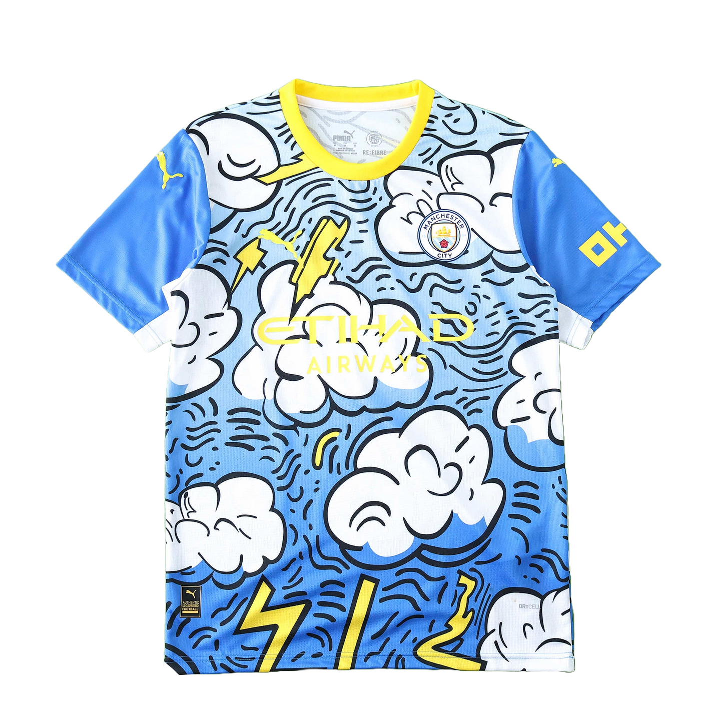 Manchester City Maillot Sky Thunder Edition Fan Version