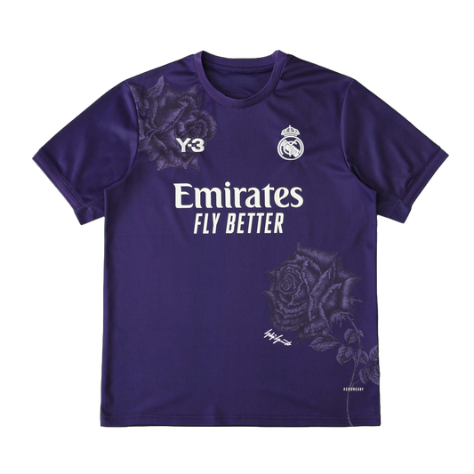 Real Madrid Jersey Y3 Mauve Fan Version