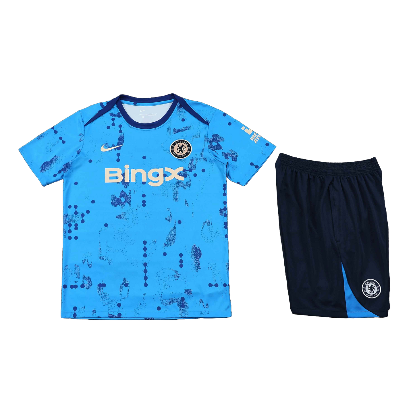 Chelsea Ensemble Short Maillot D'Entrainement 2024/2025