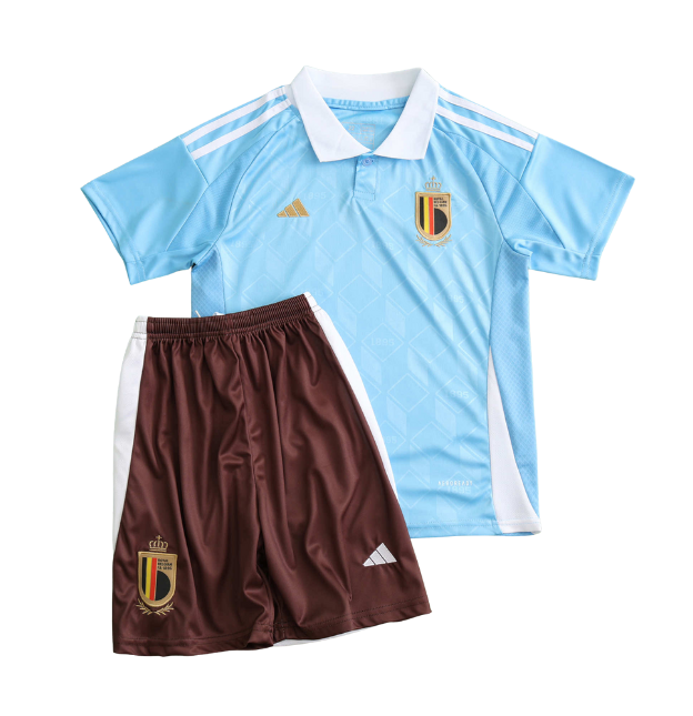 Belgique Ensemble Extérieur D'Enfant UEFA 2024