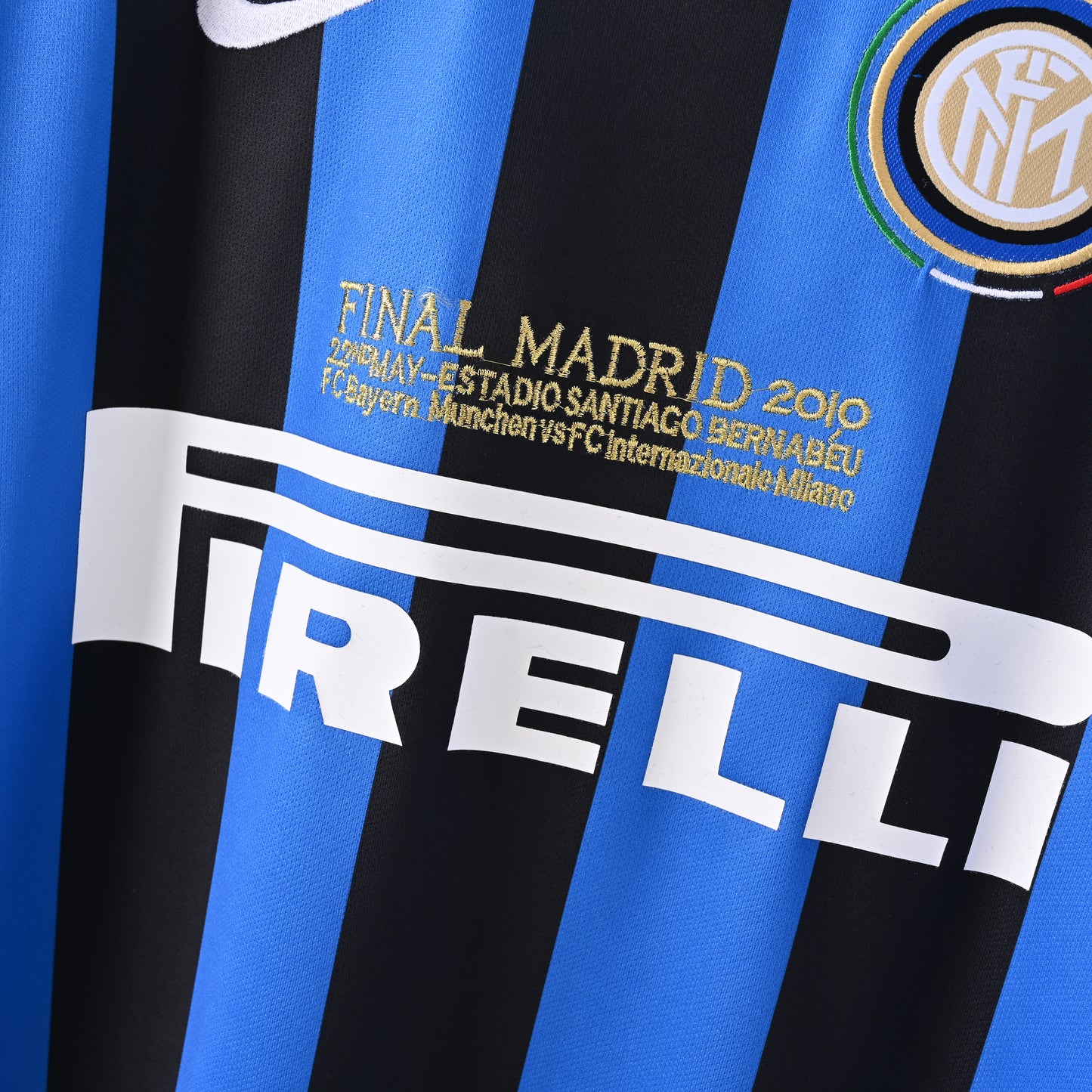 Inter Milan Maillot Domicile 2009/2010 Final Edition Retro