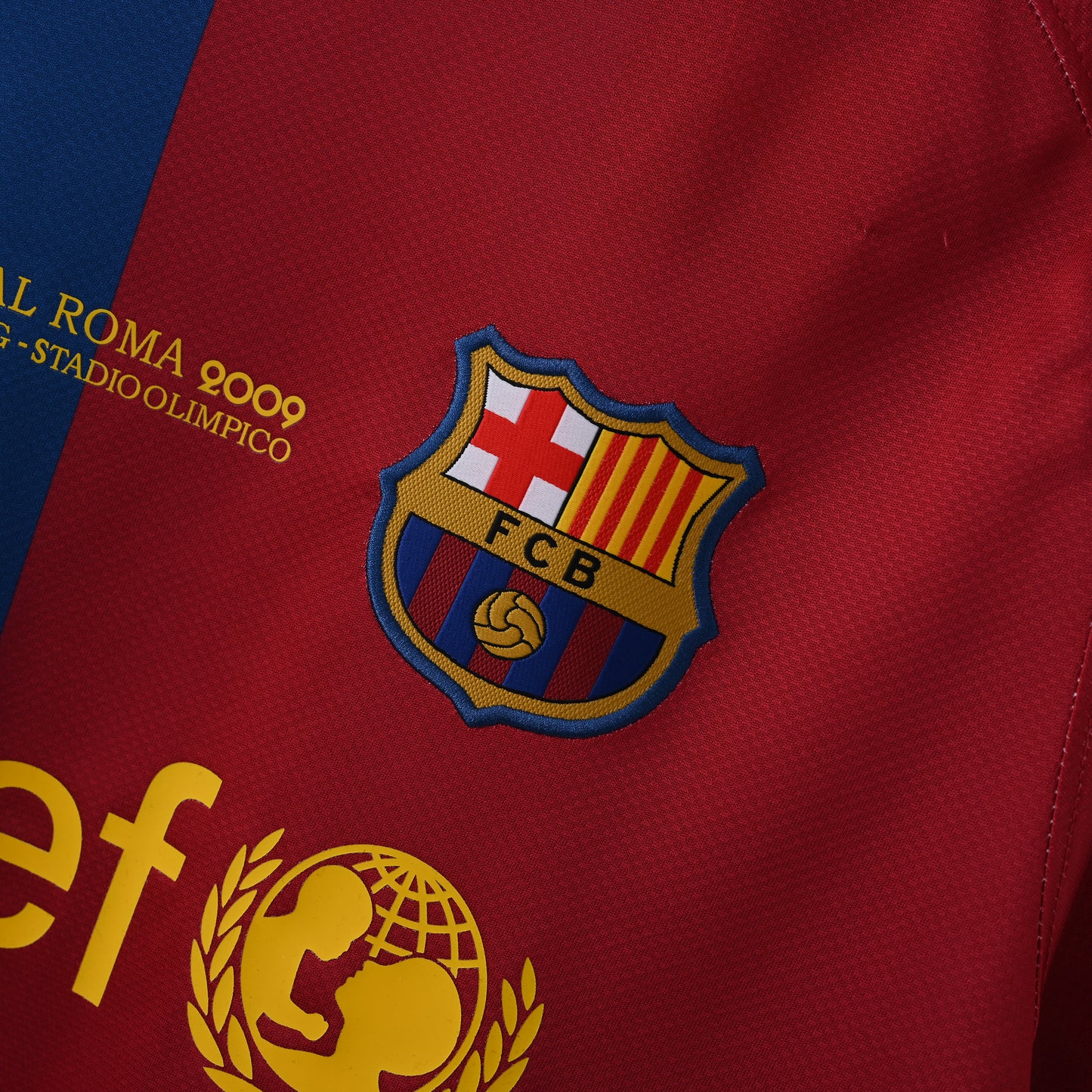 FC Barcelone Maillot Domicile 2008/2009 Retro Final