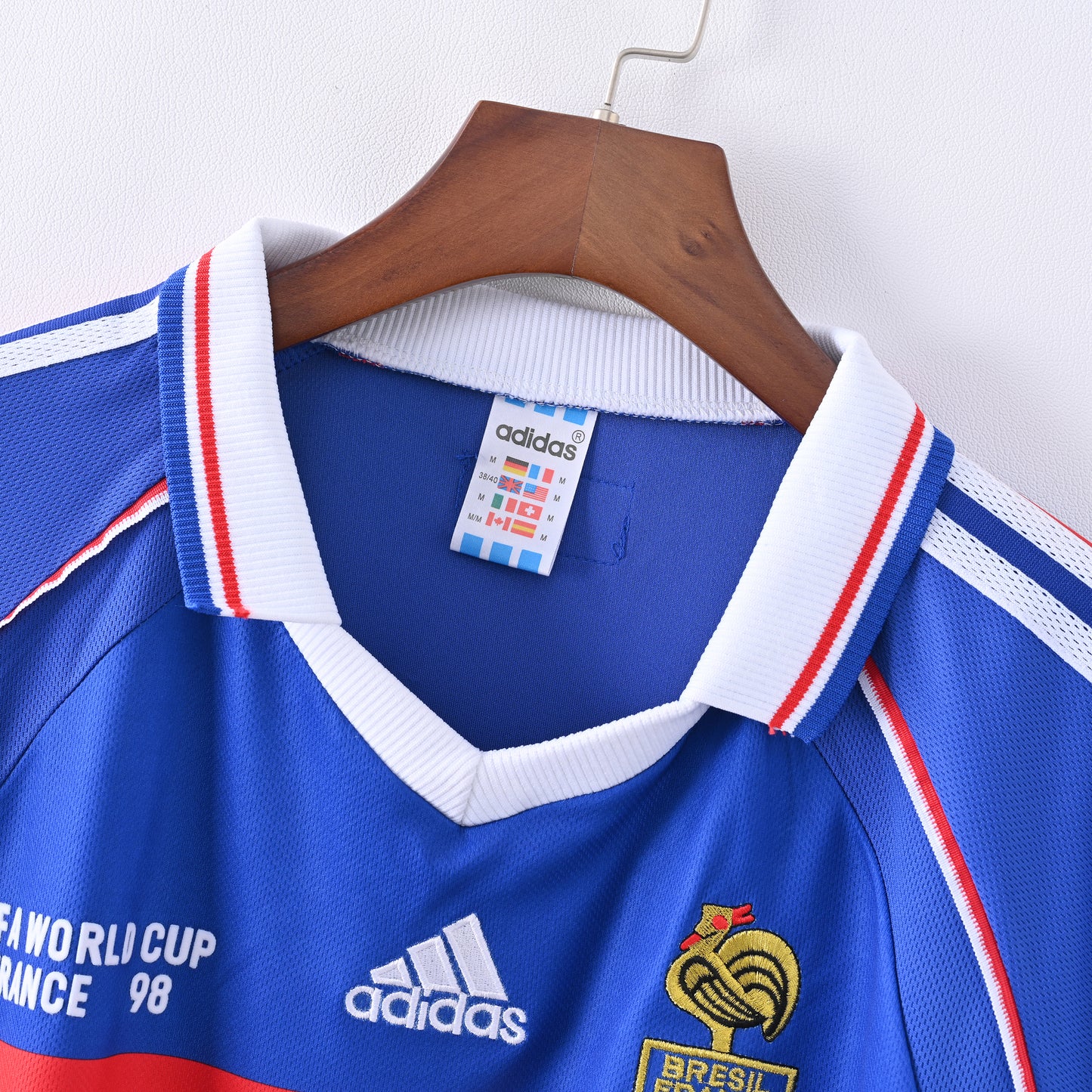 France Maillot Domicile 1998 Retro