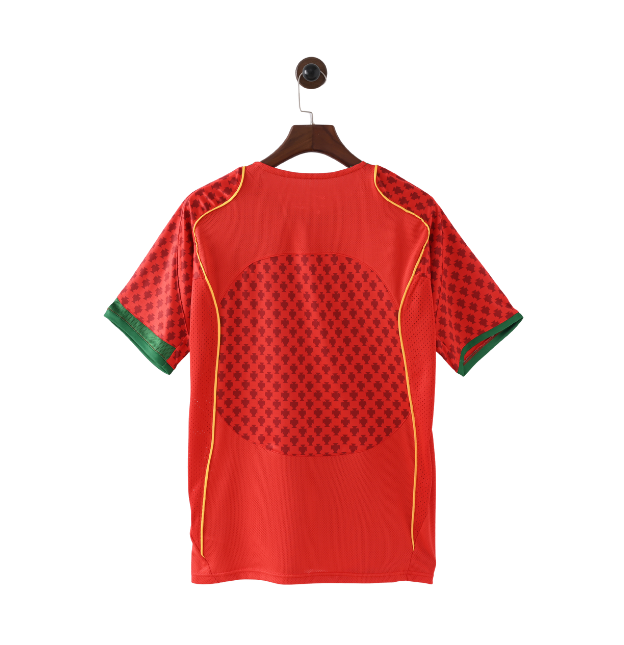 Portugal Maillot Domicile 2004 Retro