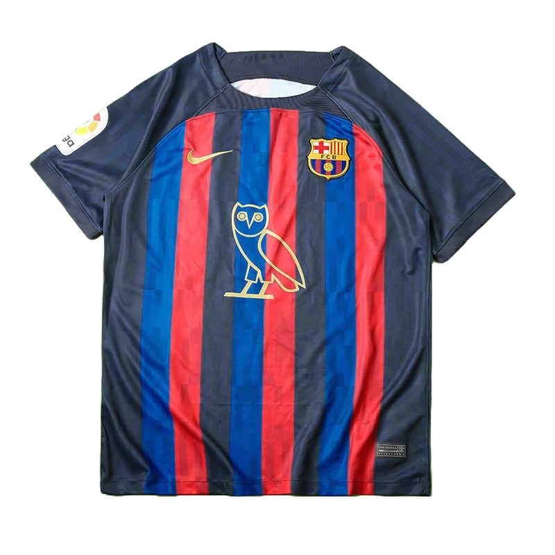 FC Barcelone Maillot Domicile Drake X Barca 2022/2023 Fan Version
