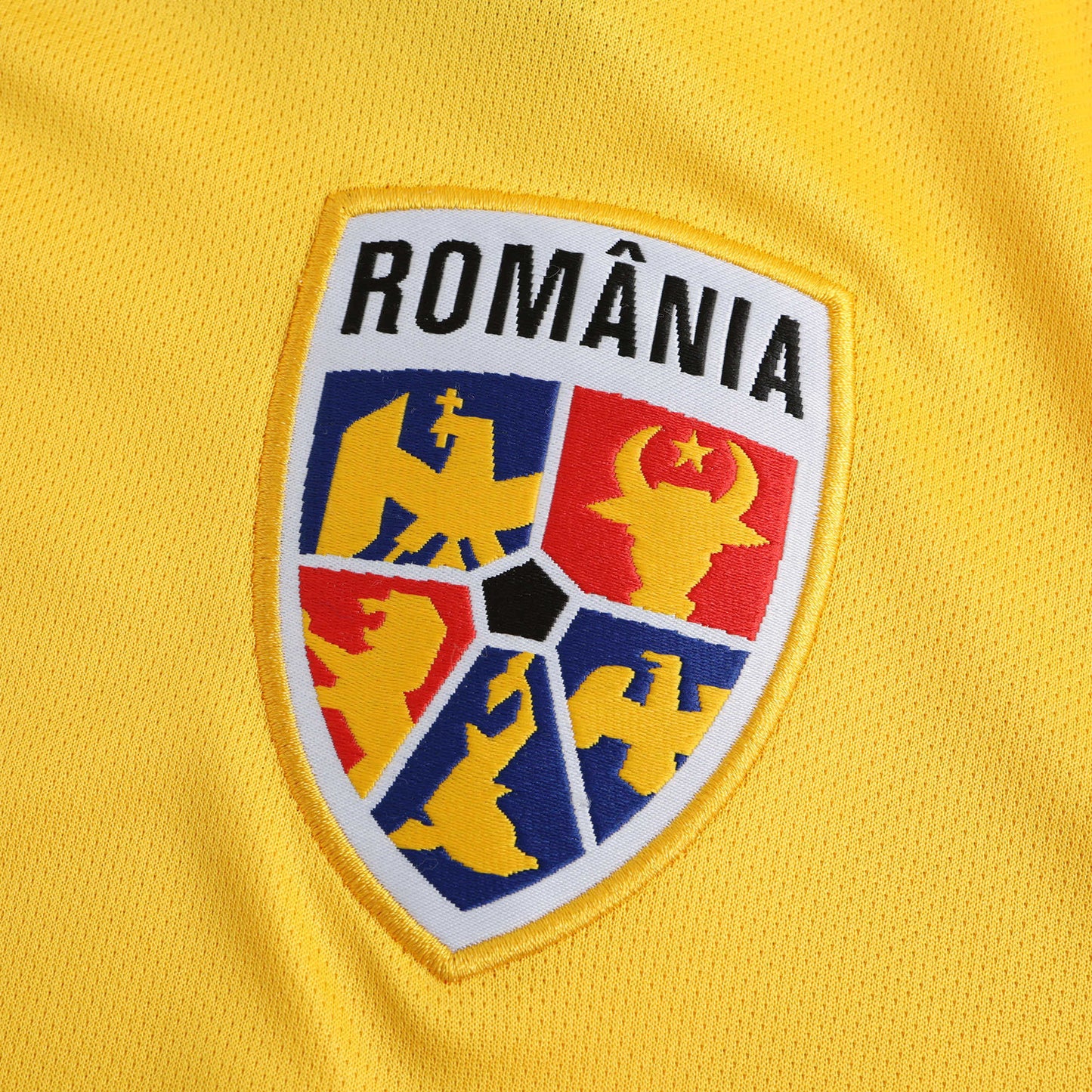 Roumanie Maillot Domicile 2024 UEFA Fan Version