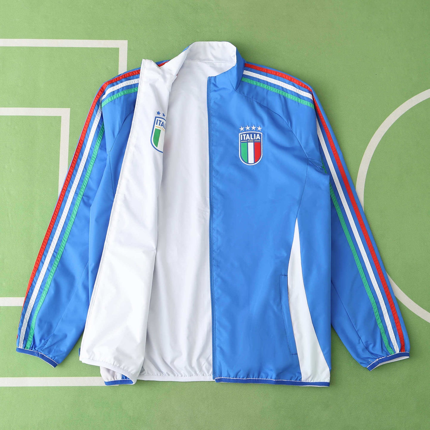 Italie Veste Réversible Coupe-Vent 2024/2025