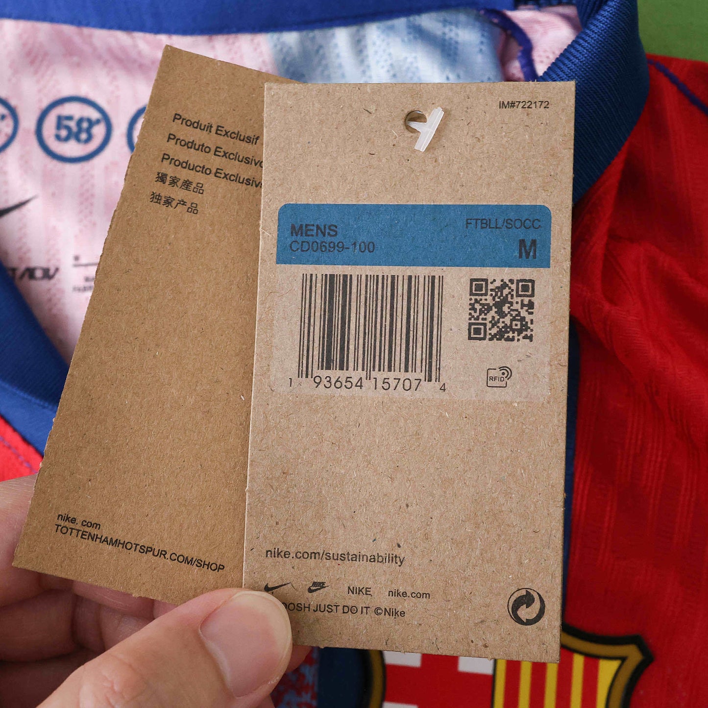 FC Barcelone Quatrième Maillot El Classico Edition 2025/2026 Player Version