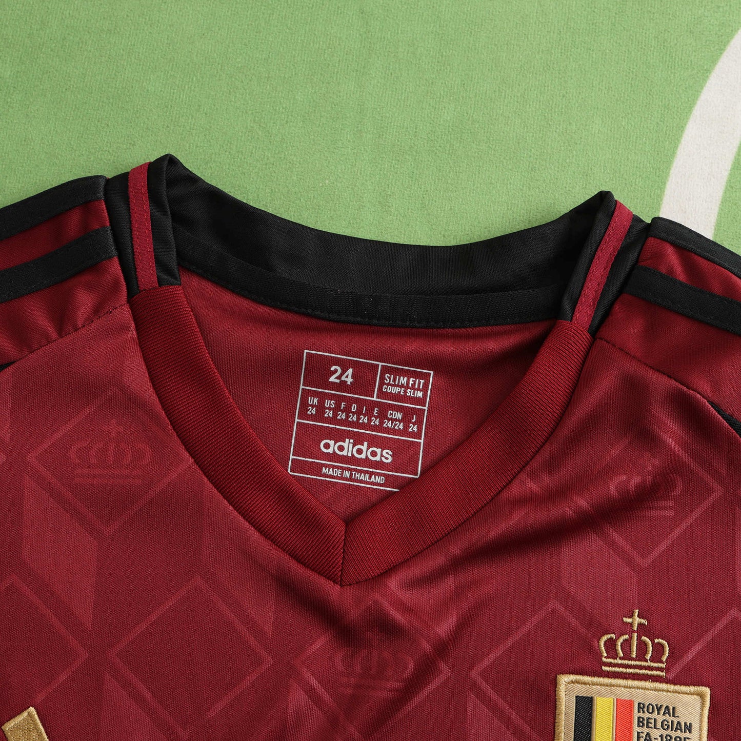 Belgique Ensemble Domicile D'Enfant UEFA 2024