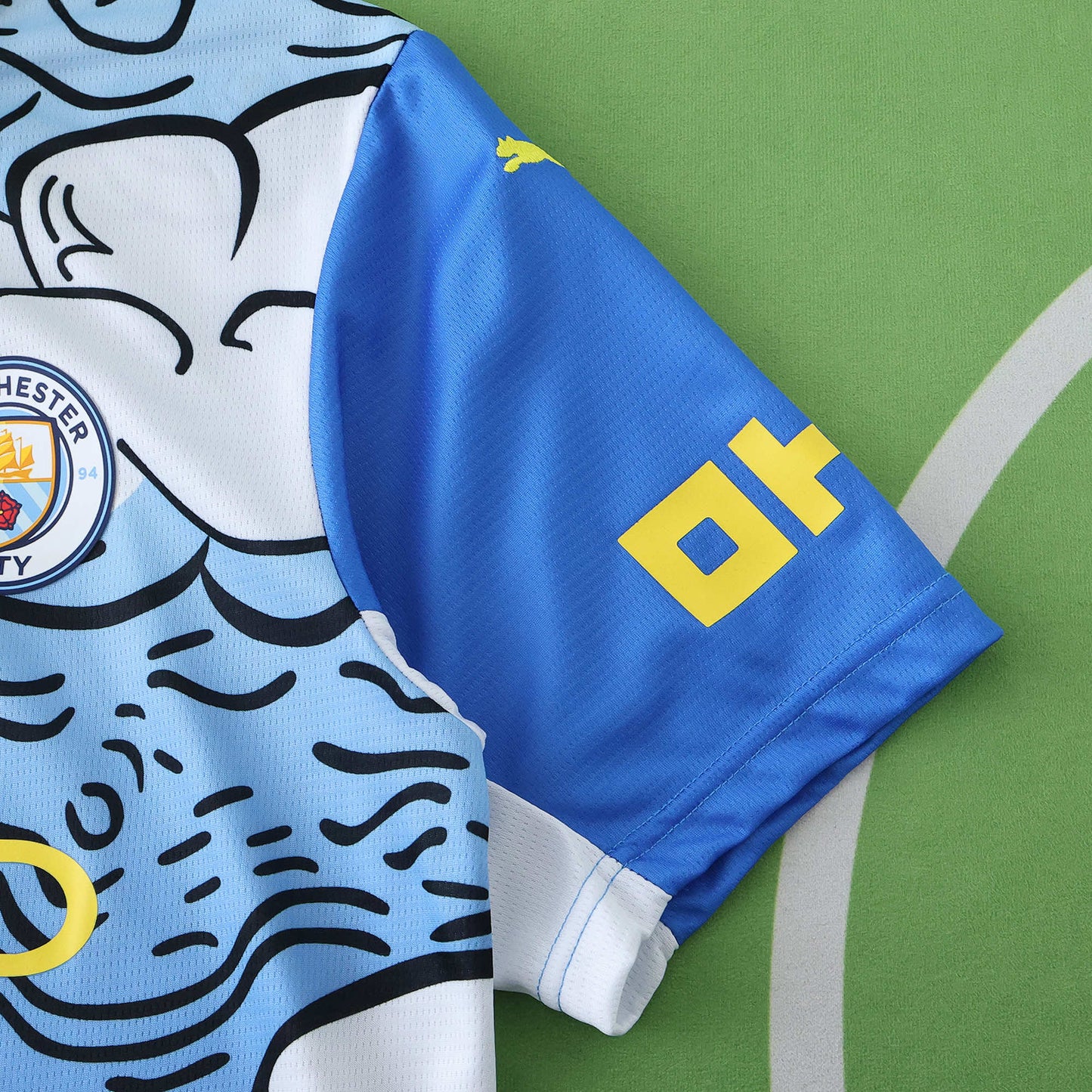 Manchester City Maillot Sky Thunder Edition Fan Version