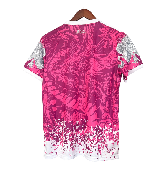 Real Madrid Maillot Rosa y Gris Edition Fan Version