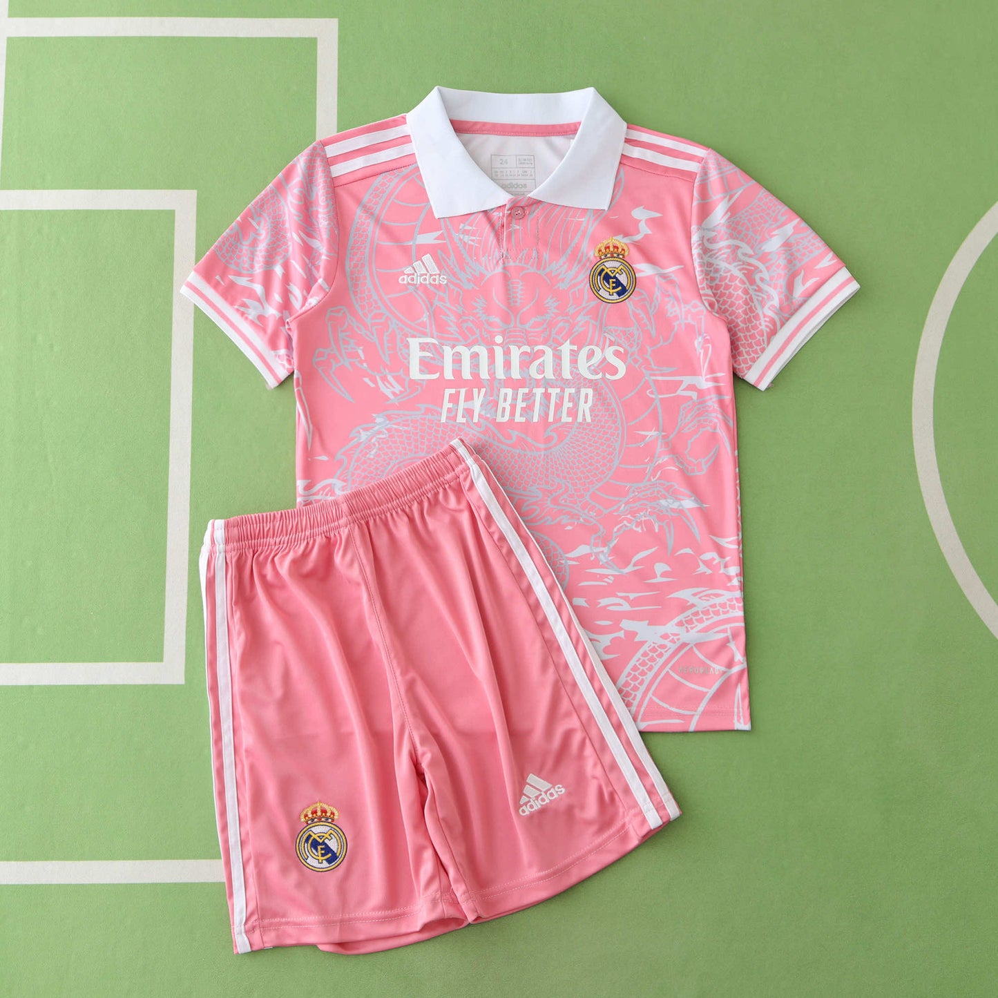 Real Madrid CF Ensemble D'Enfant Rosa Real Edition