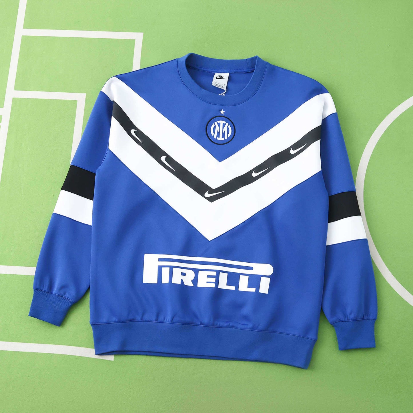 Sweat Inter Milan Vintage à Chevrons – Pirelli