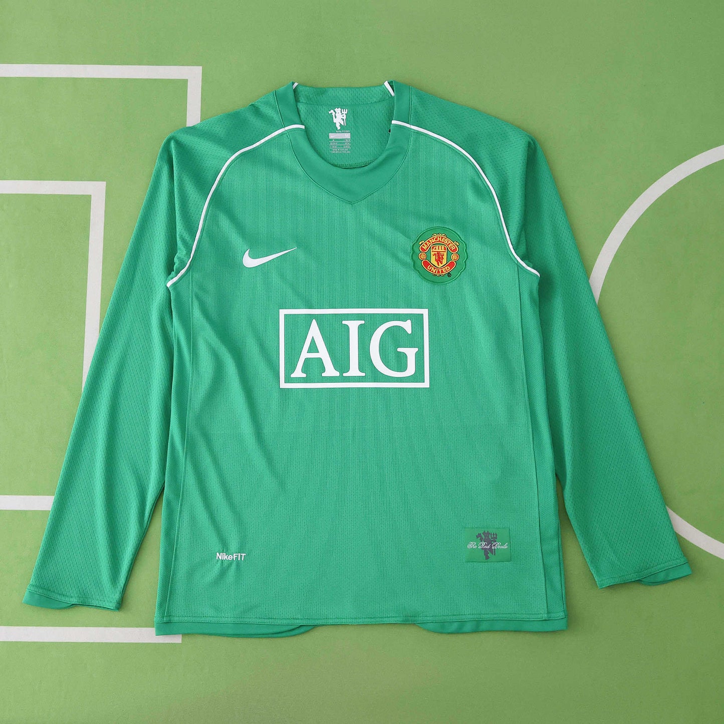 Manchester United Maillot Gardien 2008/2009 Retro Version