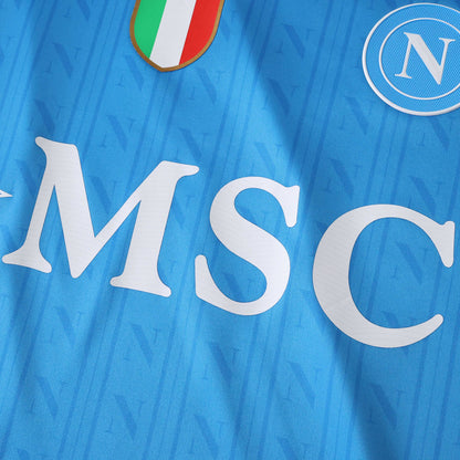 S.S.C Napoli Maillot Domicile 2025/2026 Fan Version