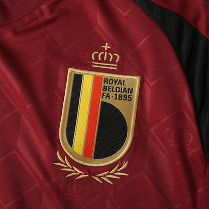 Belgique Maillot Domicile 2024 UEFA Fan Version
