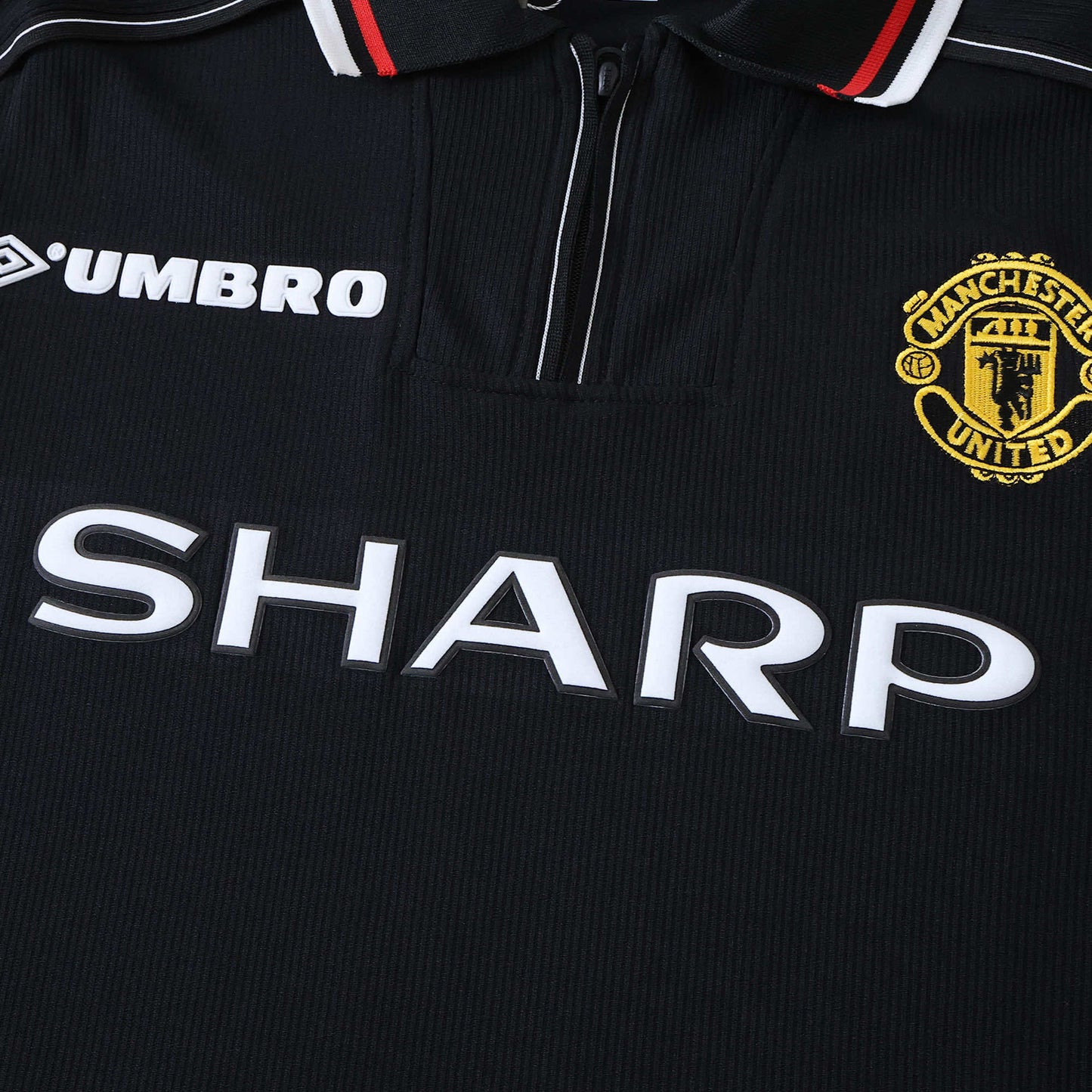 Manchester United Maillot Extérieur Longue Manche 1998 Retro