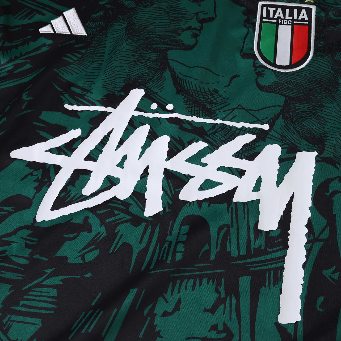 Italie Maillot Stussy Edition Fan Version