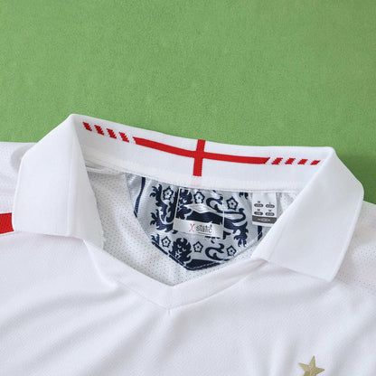 Angleterre Maillot Domicile Longue Manche 2006 Retro