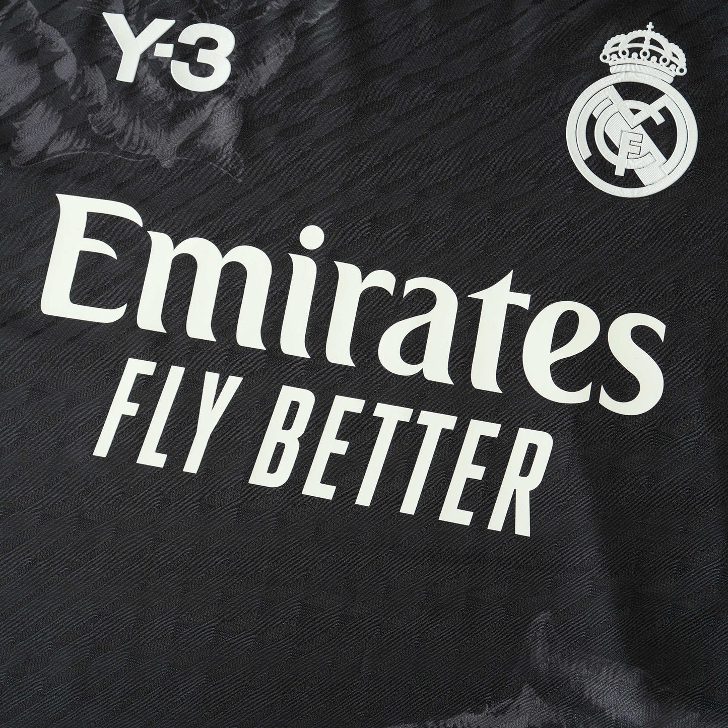 Real Madrid Y3 Black Player Edition Jersey