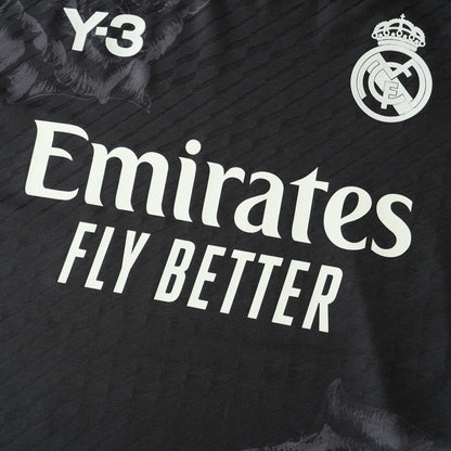Real Madrid Y3 Black Player Edition Jersey