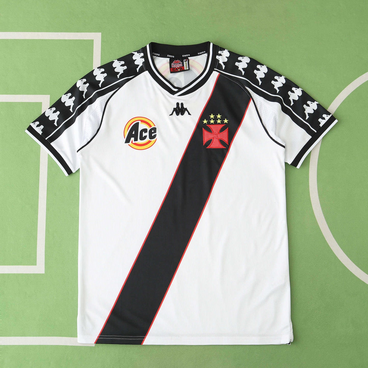 Vasco da Gama RJ Maillot Domicile 2000 Retro Version